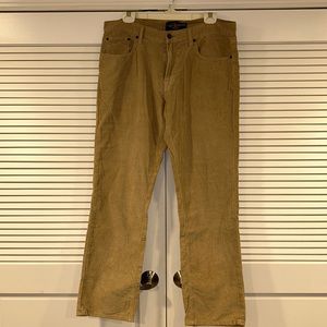 Lucky Brand Corduroy 221 Original Straight Size 34 / 32